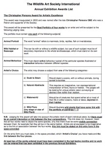 Awards Listing 2019
