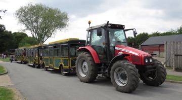 Marwell Road Train - TWASI Visit