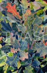 'Radiant Oak' by Carole H Gaylard Acrylic Framed 30.5 x 35cm £110