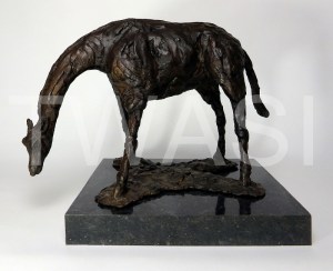 'Giraffe' by Elliot Channer Bronze 24x32x23 £800